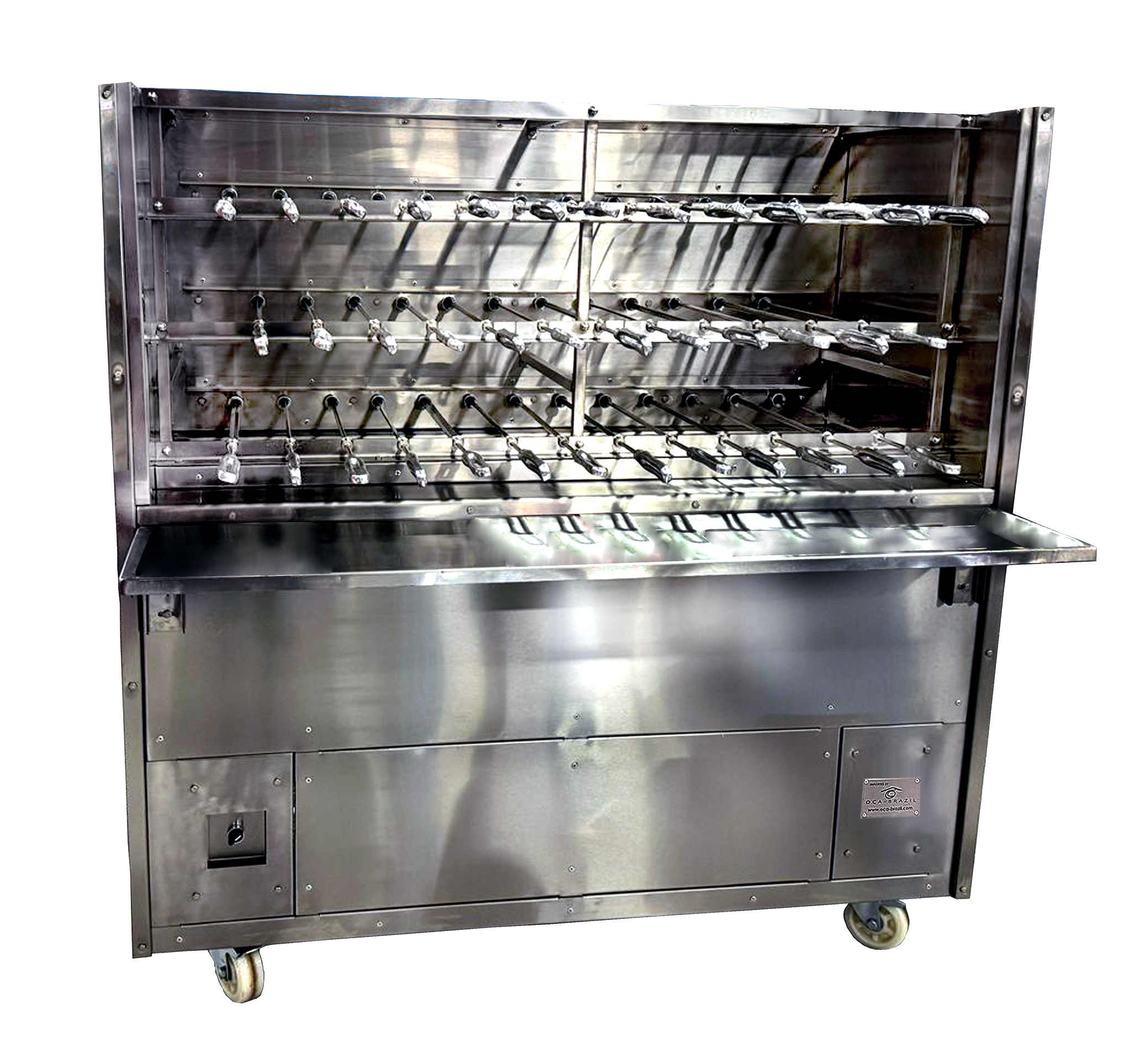 Brazilian Charcoal Grill 38 Skewers - NSF Certified